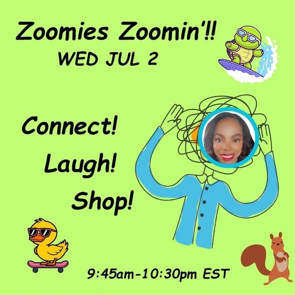 ⭐️ @_CHANELSCLOSET x ZOOMIES ZOOMIN: YOU ARE NOT ALONE! JULY 2, 2025 ❤️ - Picture 1 of 4